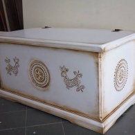 Cassapanca pavoncella 